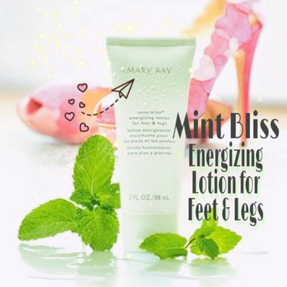 Mint Bliss Energizing Cooling Lotion for Feet & Legs Mary Kay